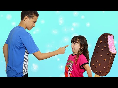 Johnny Johnny Yes Papa Song with Habiba and Ice Cream