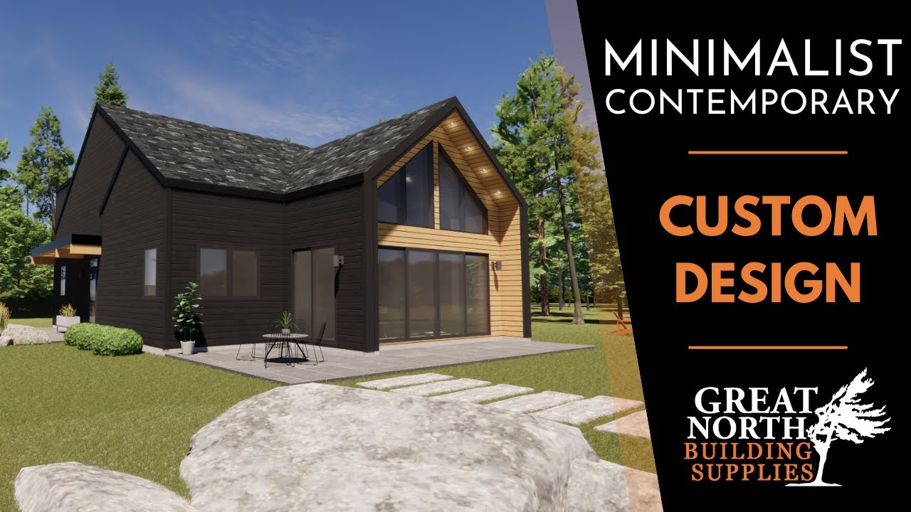 Minimalist Contemporary Cottage Design Walkthrough