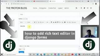 Django Ckeditor | How To Add A Rich Text Editor To Django Project