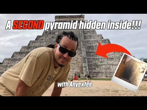 NEVER Before Seen Video of the HIDDEN 2nd Pyramid INSIDE Kukulkan at Chichen Itza - Anyextee