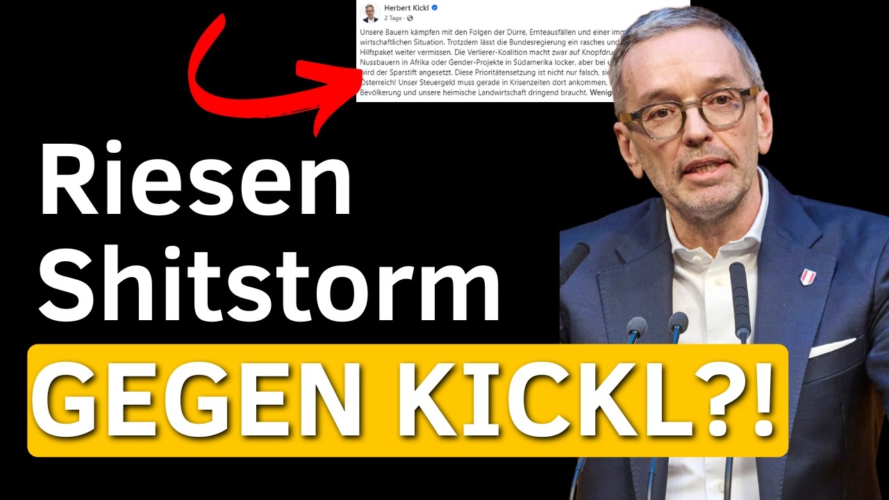 DIESES Kickl-Posting lässt die Gemüter explodieren!💥