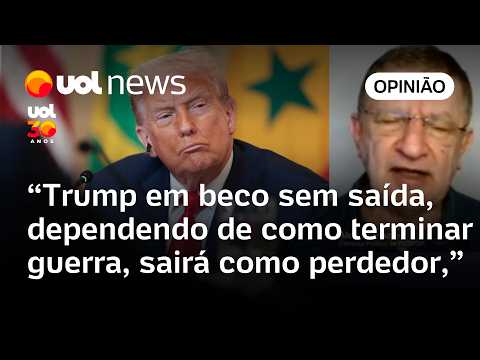 Trump em beco sem saída, dependendo de como terminar guerra com Irã, sairá como perdedor, diz Aldo