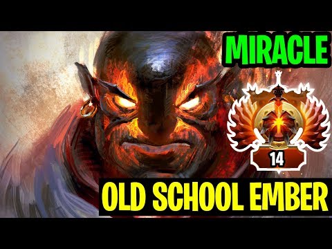Old School Ember Spirit - Miracle- Going To Top 1! - Dota 2