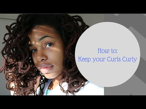 How to Preserve Curly Hair Easy Video