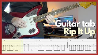 Orange Juice - Rip It Up (Guitar tabs)