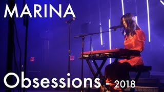 Marina - Obsessions 💎 (LIVE @Knockdown Center, NYC for Neon Gold X: 2018)