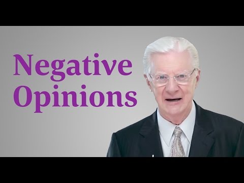Brushing Off Negative Opinions - Bob Proctor Video