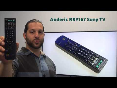 ANDERIC RRY167 Sony TV TV Remote Control