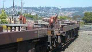 preview picture of video 'BNSF Baretable at Stege Jct, Richmond, Ca'
