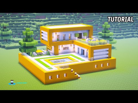 Insane Upgrade! Modern House with Pool in Minecraft