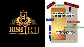 How To Unlock SAMSUNG GALAXY J5 PRO (SM-J530F) PASSWORD,PIN,PATTERN LOCKS/ HARD RESET / 100% SUCCESS