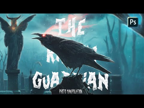 I Created Fantasy Raven In Photoshop! | Photo Manipulation