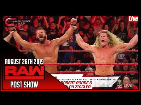 New Tag Team On The Block / Horrific Booking: WWE RAW Post Show/ Review: August 26th 2019