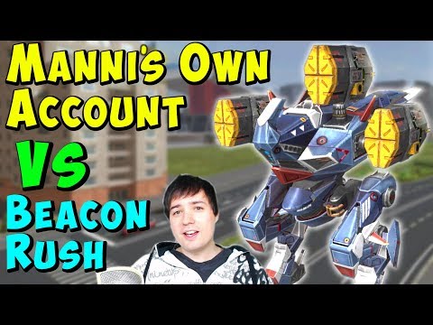Manni's Own War Robots Account Vs Beacon Rush Champs WR