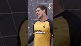 ELA CHAMOU ELE DE BURRO, MAS NÃO ESPERAVA POR ISSO🐴😂 #reversao #futebol #engraçado