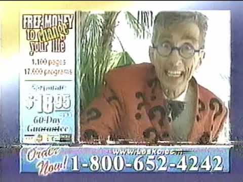 Free Money to Save Your Life - TV Commercial 2001