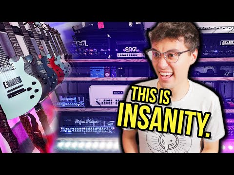 TONE MOUNTAIN!! (INSANE Amp & Guitar Setup) || Building My DREAM Home Studio Part 3
