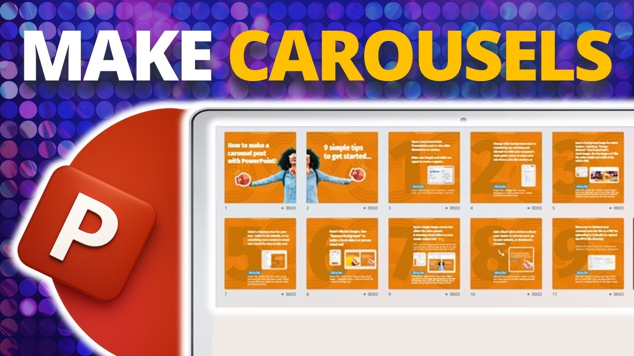 How to Make a Carousel in PowerPoint! 🔥[PPT TIPS!]