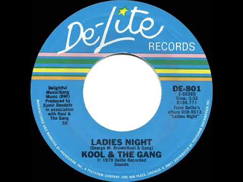 1980 HITS ARCHIVE: Ladies Night - Kool & The Gang (stereo 45 single version--#1 R&B hit)