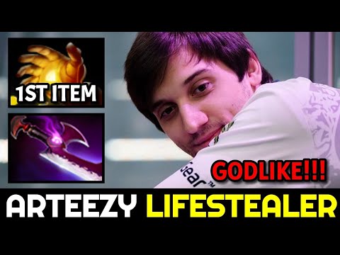 ARTEEZY Lifestealer is back with First Item Hand of Midas Dota 2
