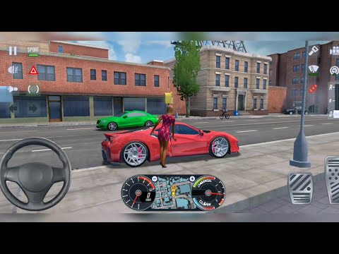 CRAZY SPEED FERRARI UBER DRIVER IN CITY 🧔🚷 Taxi Sim 2020 - Best Android ios Car Game 2021