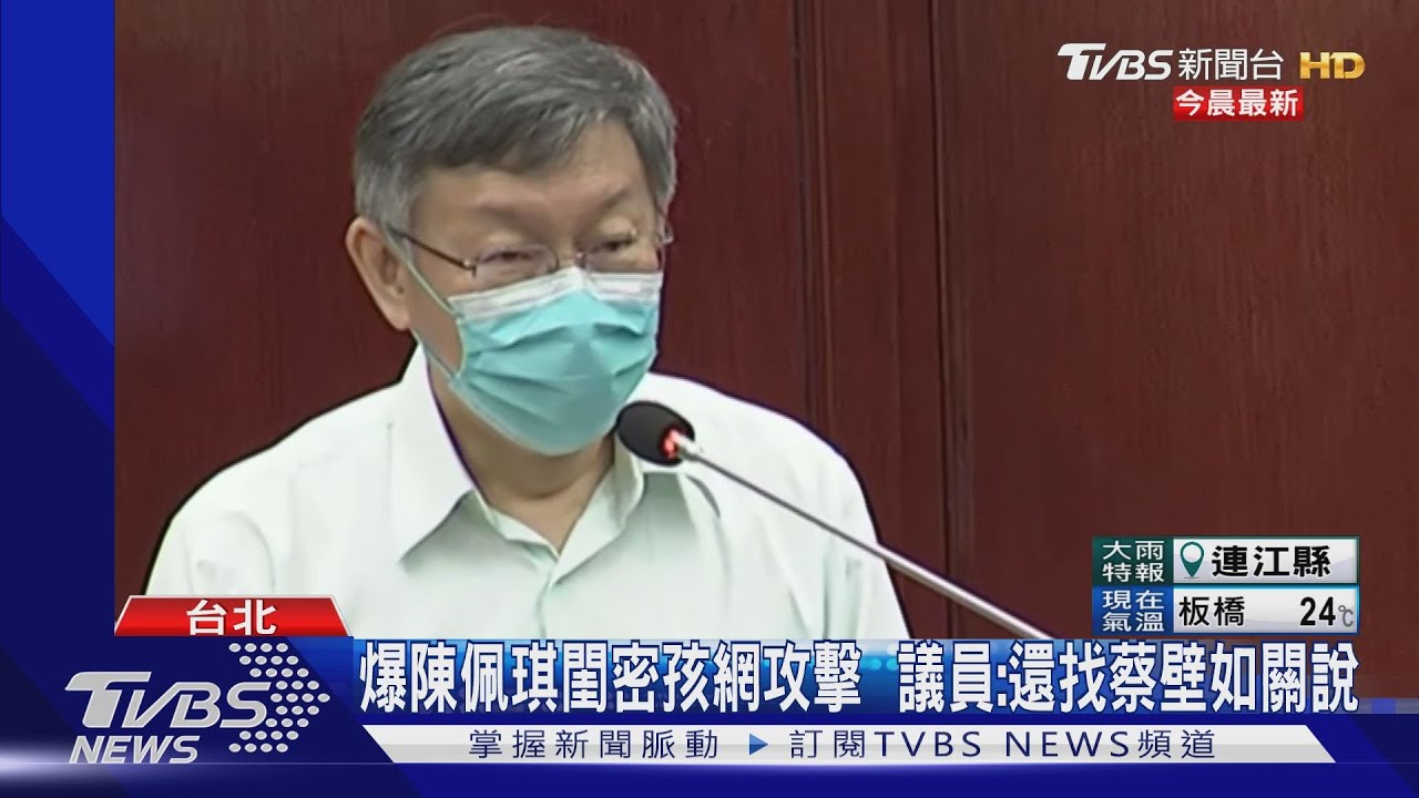 爆陳佩琪閨密孩網攻擊 議員:還找蔡壁如關說