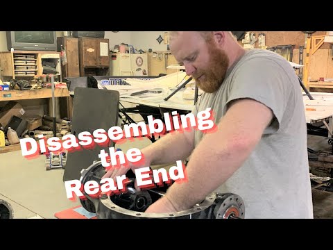 Tearing down our Frankland quick change rear end | dirt late model | Shop vlog from the BBR shop
