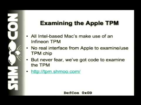DEF CON 14 - Bruce Potter: Trusted Computing: Could it be... SATAN?