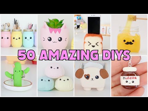 MAKING 50 AMAZING DIY Slimes, Squishies, Room Decor & Organization COMPILATION!