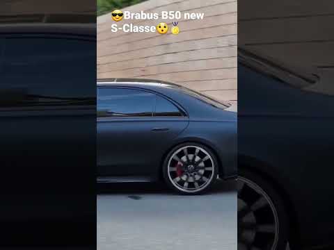 Brabus B50 new S-classe Black brutal luxury limousine #brabus #mercedes #monaco