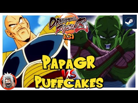 DBFZ PapaGR vs PuffCakes (GokuSSB, Nappa, Vegetto) vs (GokuSSB, Broly, Piccolo)