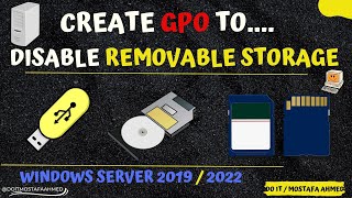 How to Disable Removable Storage Using GPO on Domain Computers | Windows Server 2019/2022