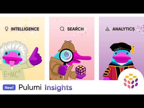 Pulumi Insights: Intelligence for Cloud Infrastructure with Advanced Search, Analytics and AI