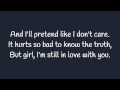 Maroon 5 - Until You're Over Me (Lyrics) 