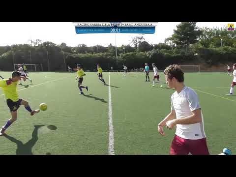 L.1.03. RACING SARRIA C F ,A vs Pª BARC  ANGUERA,A - Cadet 1ª 19/10/2019