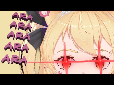 Vtuber learns how to Ara Ara