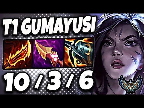 T1 Gumayusi Kaisa ADC vs Ezreal - Patch 25.6 Korea Challenger ✅