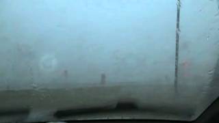 preview picture of video 'Hailstorm, Interstate 40 exit 245 Linwood Road Lebanon Tennessee March 2, 2012'