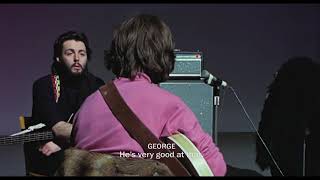 George&#39;s admiring Eric Clapton &amp; Billy Preston  #TheBeatles #GeorgeHarrison #GetBack #BeatlesGetBack