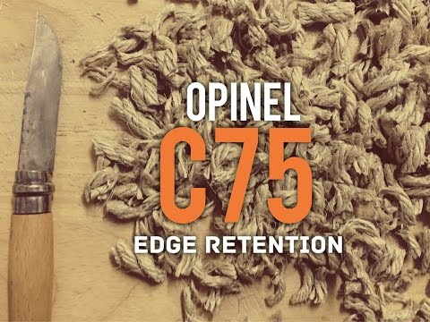 Edge Retention Test   Opinel C75