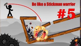 Stickman Destruction Warrior 2 Part 5 (by Stickman Game Fever) / Android Gameplay HD
