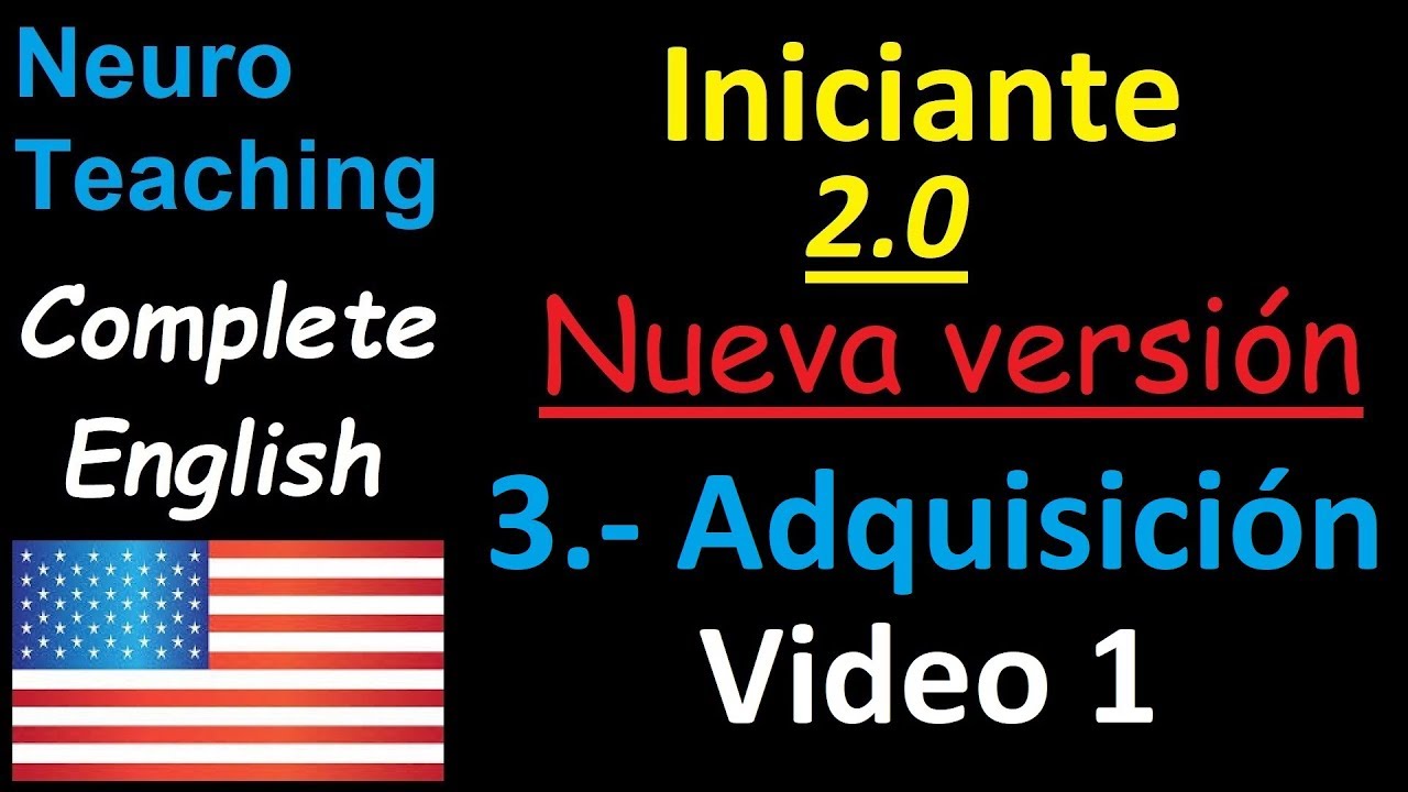 Clases de Inglés video 1 módulo 3