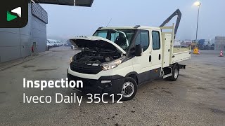 Camion-benne < 3.5t IVECO Daily 35C12 Kipper Dubbel Cabine met Kist Dubbellucht 3,5t Trekh à vendre - Image 4 | Autoline BF Camion-benne < 3.5t IVECO Daily 35C12 Kipper Dubbel Cabine met Kist Dubbellucht 3,5t Trekh | Image 4 - Autoline