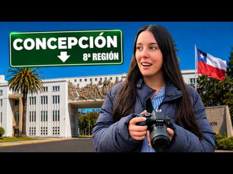 Mi PRIMERA VEZ en CONCEPCIÓN ¡No esperaba ver esto en CHILE!