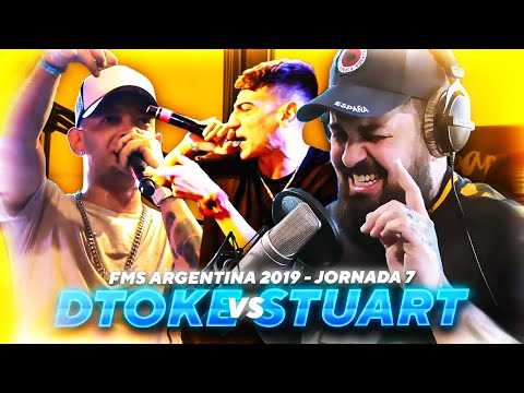 POSEIDO POR EL TRUENO | REACCIONANDO A DTOKE VS STUART FMS ARGENTINA J7