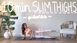 Download lagu 10MIN slim thighs pilates workout | toned & slim legs (no equipment) mp3