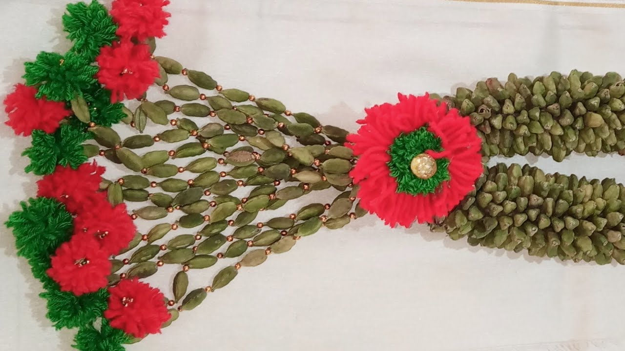 How to make a cardamom garland for the seven-headed elephant?