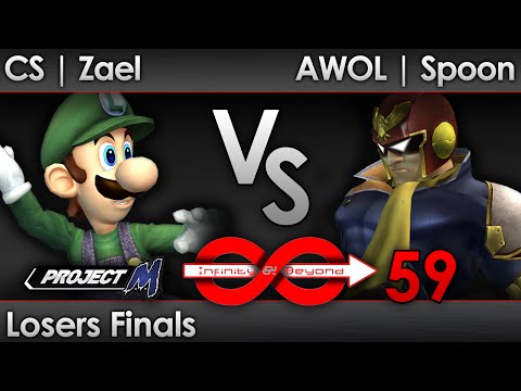 IaB! 59 PM - CS | Zael (Luigi) vs AWOL | Spoon (C Falcon) - Losers Finals