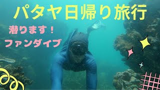 【フリーダイビング】パタヤ日帰り旅行
