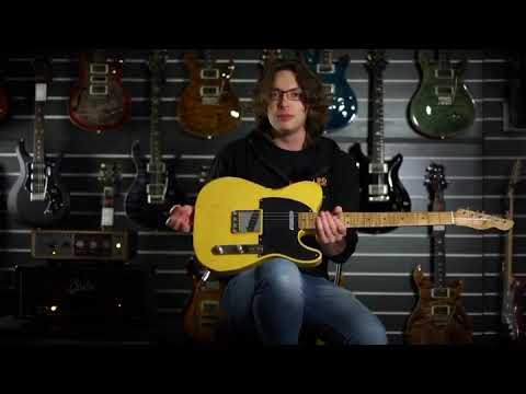 @guitarguitaruk Demo’s Our Blackguard Tbone Custom With Roasted Maple Neck!